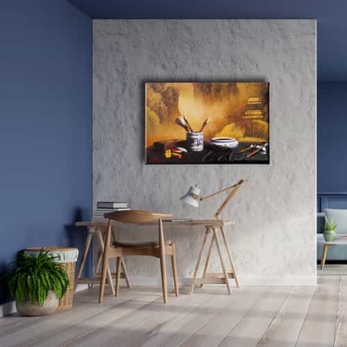 Ressam Kanvas Tablo