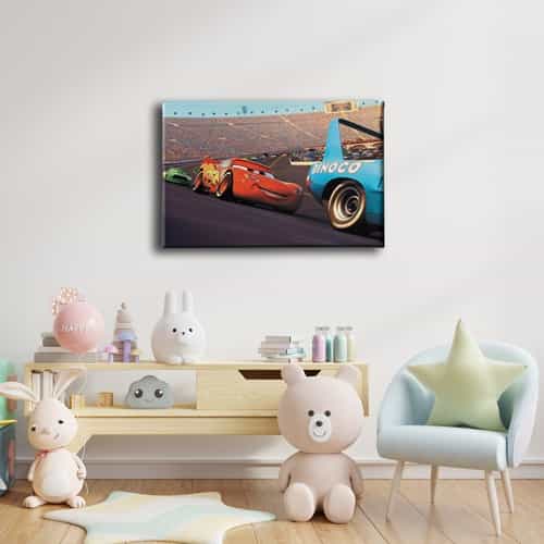 Simsek Mcqueen Kanvas Tablo