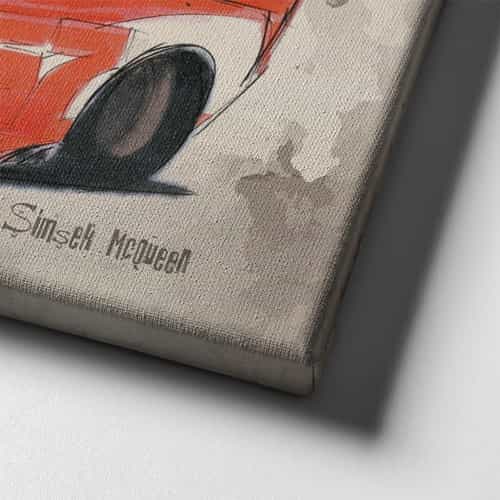 Simsek Mcqueen Kanvas Tablo