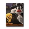 10119_1 Tweety Ve Kedi Cocuk Kanvas Tablo