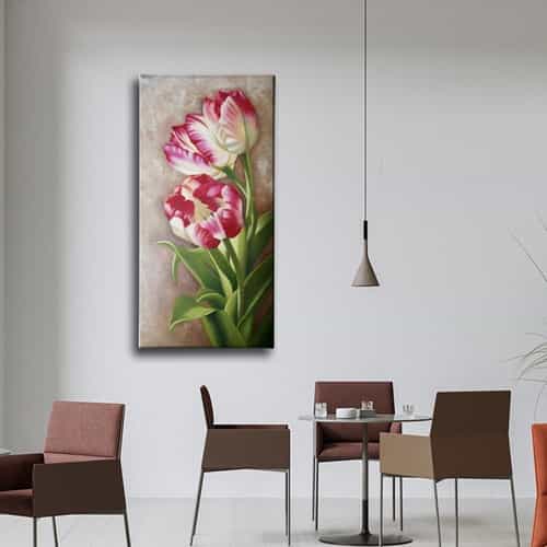 10156_2 Lale Kanvas Tablo
