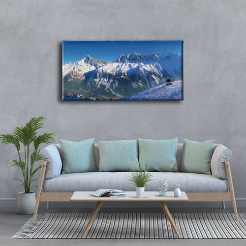 Kis Manzara Panoramik Kanvas Tablo