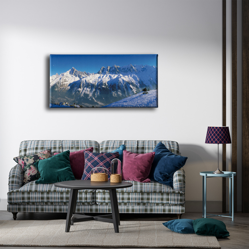 Kis Manzara Panoramik Kanvas Tablo