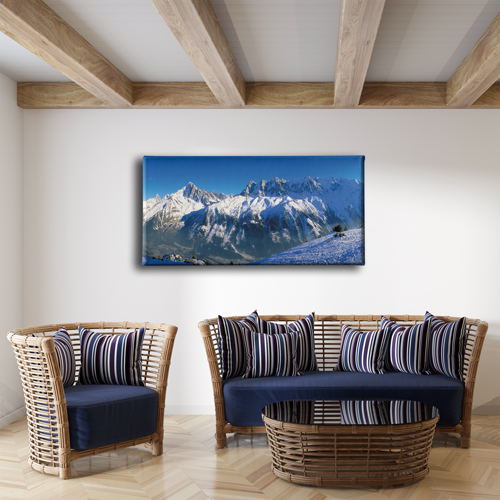 Kis Manzara Panoramik Kanvas Tablo