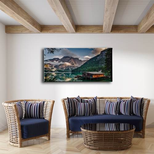 Doga Manzara Panoramik Kanvas Tablo
