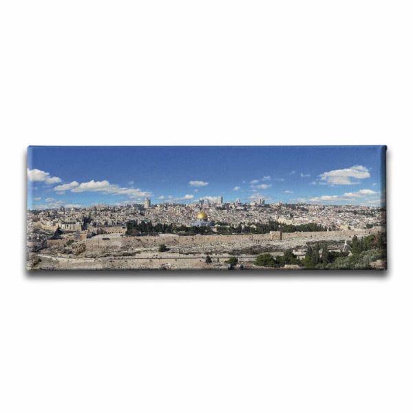 Mescid-i Aksa Panoramik Kanvas Tablo