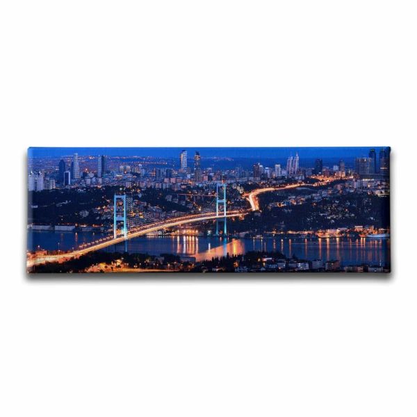 10260_1 Istanbul Manzara Panoramik Kanvas Tablo