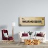 Besmele-i Serif Kufi Panoramik Kanvas Tablo