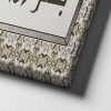 Besmele-i Serif Kufi Panoramik Kanvas Tablo