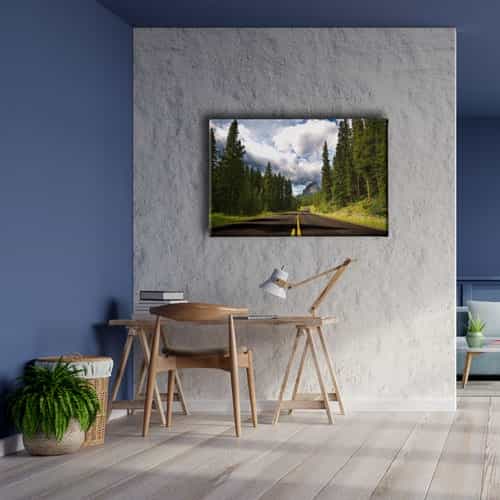 9317_5 Orman Manzara Tablo