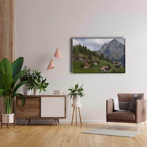 9395_4 Ev Manzara Tablo