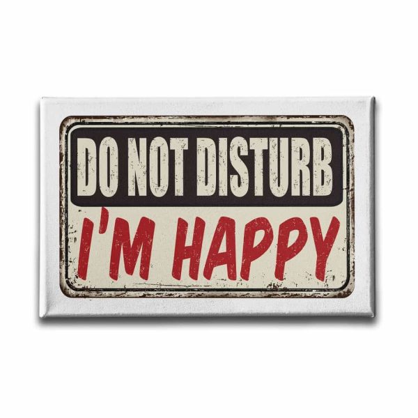 9428_1 Do Not Disturb Canvas Tablo