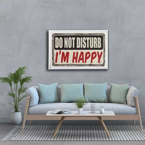 9428_3 Do Not Disturb Canvas Tablo