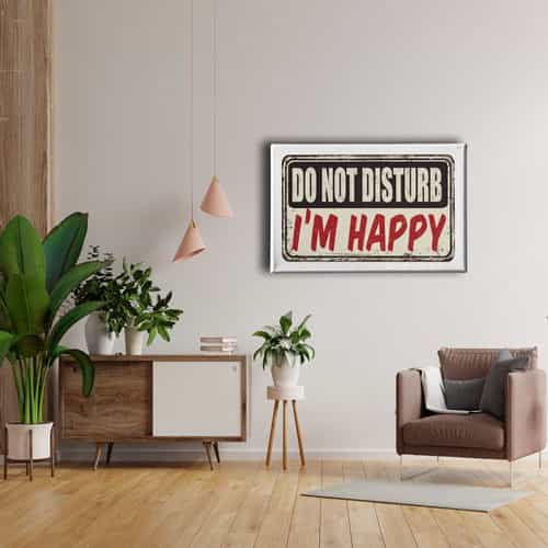 9428_4 Do Not Disturb Canvas Tablo