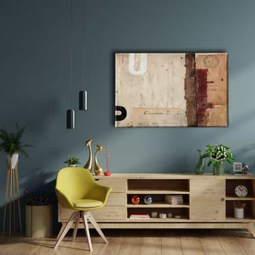 9429_2 Retro Canvas Tablo