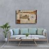 9430_3 Retro Canvas Tablo