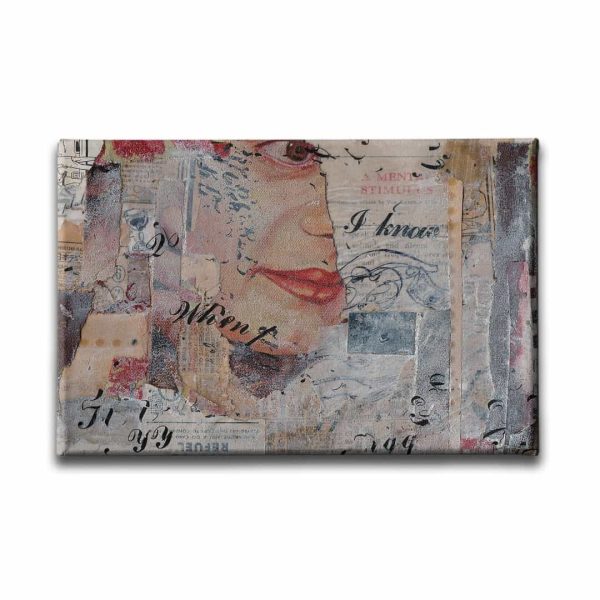 9433_1 Retro Canvas Tablo
