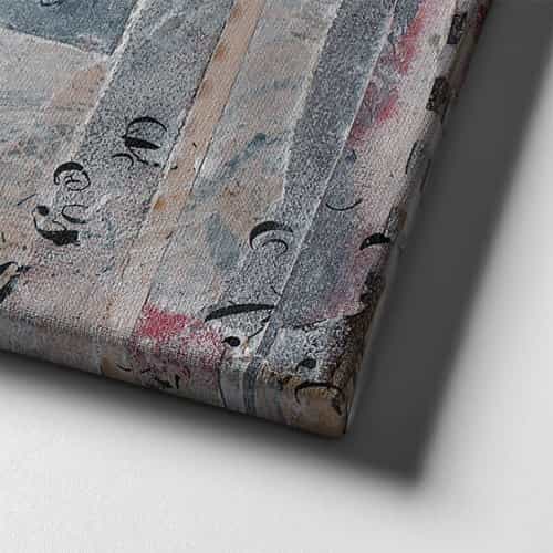 9433_6 Retro Canvas Tablo