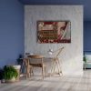 9434_5 Retro Canvas Tablo