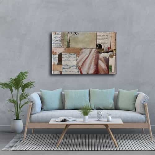 9435_3 Retro Canvas Tablo