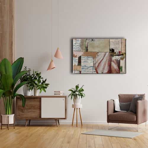 9435_4 Retro Canvas Tablo