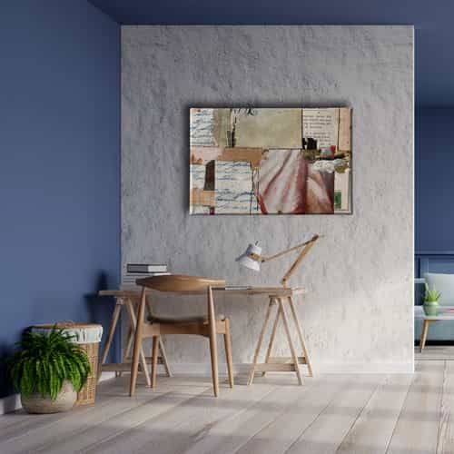 9435_5 Retro Canvas Tablo