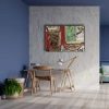 9438_5 Retro Canvas Tablo