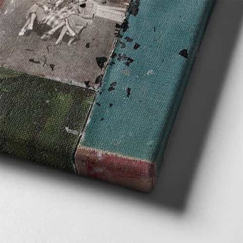 9440_6 Retro Canvas Tablo