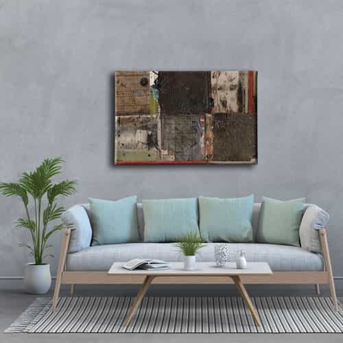 9441_3 Retro Canvas Tablo