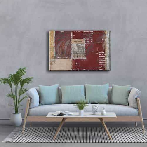 9442_3 Retro Canvas Tablo