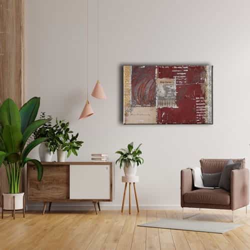 9442_4 Retro Canvas Tablo