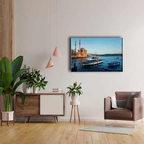 9443_4 Istanbul Ortakoy Canvas Tablo