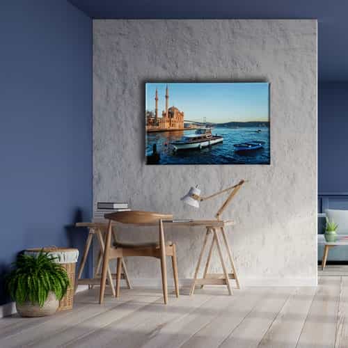 9443_5 Istanbul Ortakoy Canvas Tablo