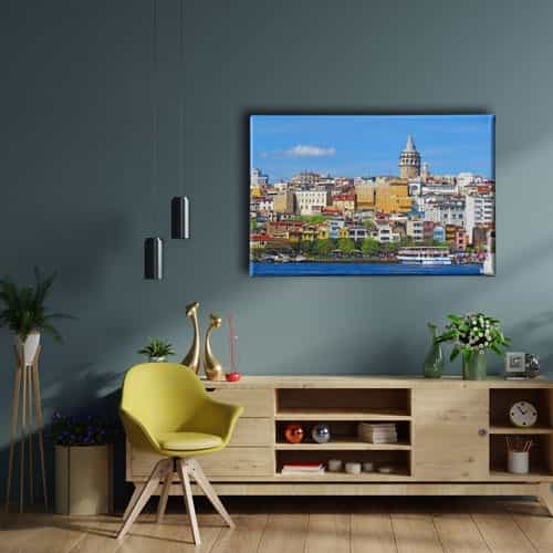Istanbul Galata Kulesi Canvas Tablo