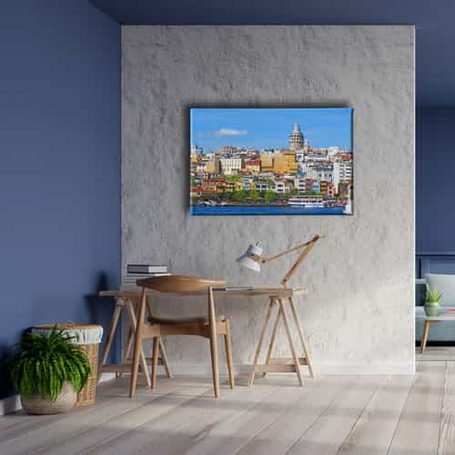 Istanbul Galata Kulesi Canvas Tablo