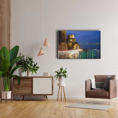 9452_4 Istanbul Hisar Canvas Tablo