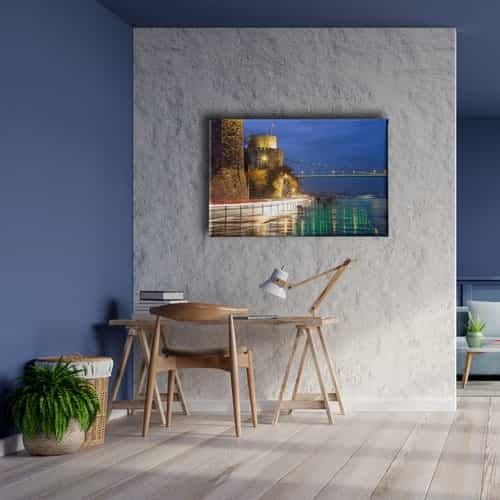9452_5 Istanbul Hisar Canvas Tablo