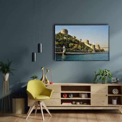 Istanbul Hisar Canvas Tablo