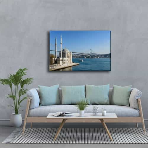 9454_3 Istanbul Ortakoy Canvas Tablo