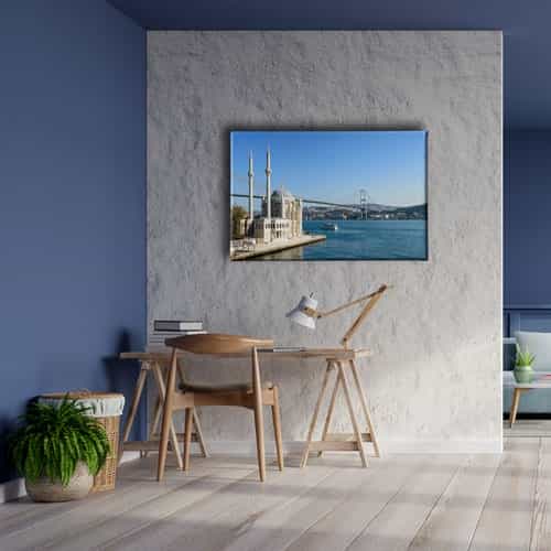 9454_5 Istanbul Ortakoy Canvas Tablo