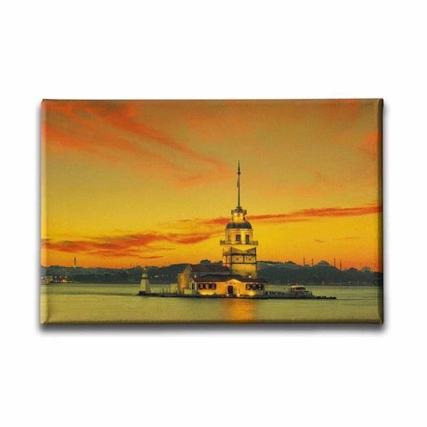9457_1 Kiz Kulesi Canvas Tablo