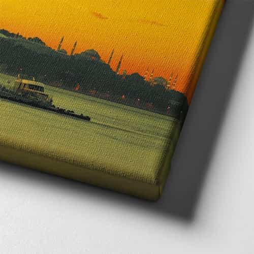 9457_6 Kiz Kulesi Canvas Tablo