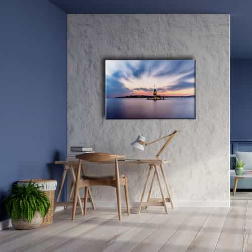 9459_5 Kiz Kulesi Canvas Tablo