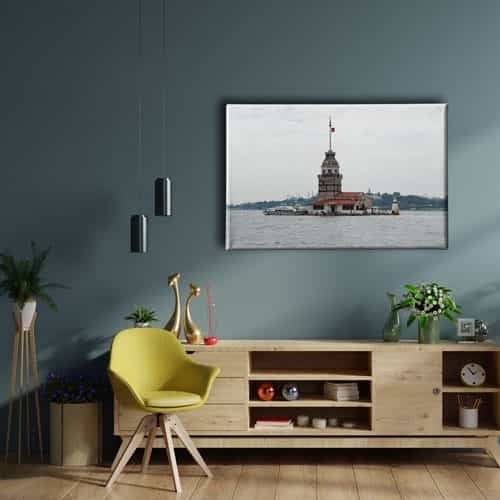9460_2 Kiz Kulesi Canvas Tablo