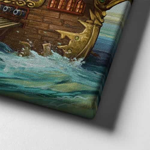 Eski Istanbul Canvas Tablo