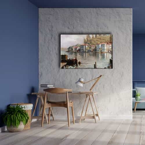 Yagli Boya Istanbul Canvas Tablo