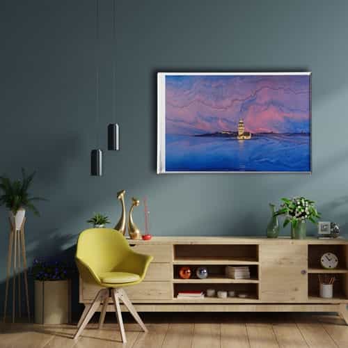 Kiz Kulesi Canvas Tablo