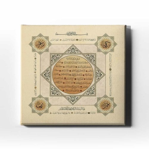 9468_1 Hilye-i Serif Aciklamali Tablo