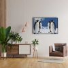 9493_4 Penguen Kanvas Tablo