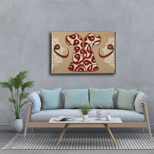 Kaftan Vav Motifli  Hat Tablo